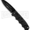 Boker Black Mini Kalashnikov Black Automatic Knife - D2 Black Plain