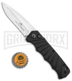 Delta Force Automatic Knife Black Aluminum - Satin Plain -Deals Blade Master Store Delta Force Auto Black Molded Plastic Satin Plain GX 33541 jr bottlecap large