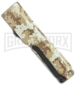 Firecracker Mini Tan Digi Camo D/A OTF Automatic Knife - Black Dagger 6 Firecracker Mini Tan Digi Camo D/A OTF Automatic Knife - Black Dagger -Deals Blade Master Store Firecracker Mini Tan Digi Camo DA OTF Auto Black Dagger GX 37873 jr side large