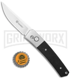 Ganzo Knives G7361-BK G-10 Automatic Knife - Satin Plain -Deals Blade Master Store Ganzo Knives Black G 10 Auto Flat Grind Satin G7361 BK BP 25414 jr bottlecap large