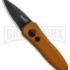 Kershaw Launch 4 Bronze Automatic Knife CA Legal - Black Plain