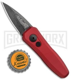 Kershaw Launch 4 Red Automatic Knife CA Legal - Damascus Plain 12 Kershaw Launch 4 Red Automatic Knife CA Legal - Damascus Plain -Deals Blade Master Store Kershaw Launch 4 CA Legal Auto Red Damascus 7500RDDAM BHQ 91649 jr bottlecap large