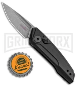 Kershaw Launch 9 Black Automatic Knife CA Legal - Stonewash Plain 9 Kershaw Launch 9 Black Automatic Knife CA Legal - Stonewash Plain -Deals Blade Master Store Kershaw Launch 9 Auto Black Working Finish 7250 BHQ 94066 jr bottlecap large