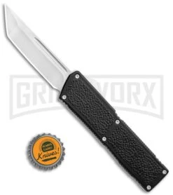 Lightning Elite Black D/A OTF Automatic Knife - Tanto Satin Plain 7 Lightning Elite Black D/A OTF Automatic Knife - Tanto Satin Plain -Deals Blade Master Store Lightning Elite Black DA OTF Auto Tanto Satin GX 35943 jr bottlecap large