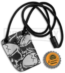 Linos Kydex Skull Sheath W/ Black Neck Cord For Boker Kalashnikov KALS 5 Linos Kydex Skull Sheath W/ Black Neck Cord For Boker Kalashnikov KALS -Deals Blade Master Store Linos Kydex Sheath Skull for Boker Kalashnikov Black Neck Cord KALS BHQ 80739 jr bottlecap large