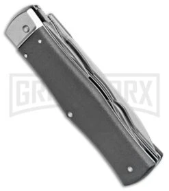 Mikov 241 Predator Black Multi-Tool Automatic Knife - Satin Plain -Deals Blade Master Store Mikov 241 Predator Multi Tool Auto Black Satin BHQ 109092 jr side large