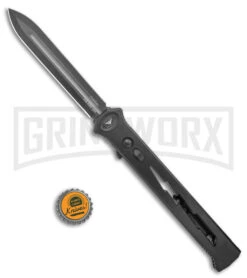 Paragon Estiletto Black Bolt Automatic OTF Knife - Black Dagger -Deals Blade Master Store Paragon Estiletto Dagger OTF Auto OD Green Lightning Bolt Black PARA EST SP LB B CB BHQ 101547 jr bottlecap large