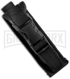 Rumble Silver D/A OTF Automatic Knife - S/E Drop Point Two Tone Plain -Deals Blade Master Store Rumble Silver DA OTF Auto DP TT GX 36940 jr sheath large