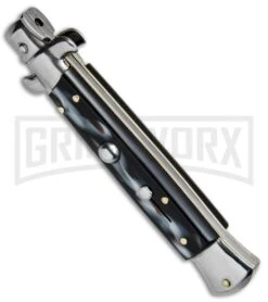 Deals Blade Master Store -Deals Blade Master Store SKM AB 9in Italian Stiletto Sim Horn Kriss BP 2662 jr spine large