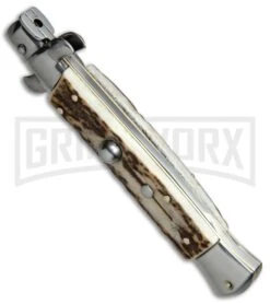 Deals Blade Master Store -Deals Blade Master Store SKM AB 9in Stiletto Dagger Stag Horn BP 19246 jr spine large