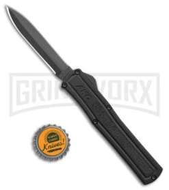 AKC F-20 Black D/A OTF Automatic Knife - Dagger Black Plain 7 AKC F-20 Black D/A OTF Automatic Knife - Dagger Black Plain -Deals Blade Master Store akc f 20 da otf auto black aluminum black dagger BHQ 177898 jr bottlecap large