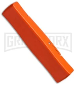AKC Minion Concord Orange OTF Automatic Knife - Satin Plain -Deals Blade Master Store akc minion otf orange satin side cm large