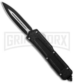 Reaver Dagger D/A OTF Automatic Knife - Black Plain