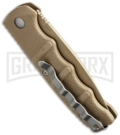 Boker Kalashnikov Desert Sand Automatic Knife - Copper Plain -Deals Blade Master Store boker kalashnikov 01kals03n side cm large