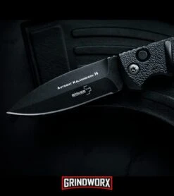 Boker Kalashnikov Black Automatic Knife - D2 Dagger Smokewash Plain -Deals Blade Master Store boker kalashnikov dagger black sw BHQ 25999 dl large
