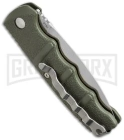 Boker Kalashnikov Dagger OD Green Automatic Knife - Satin Plain -Deals Blade Master Store boker kalashnikov kals14 bhq3 side cm large