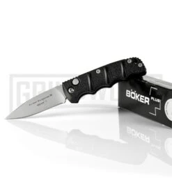 Boker Mini Kalashnikov Black Automatic Knife - Bead Blast Plain -Deals Blade Master Store boker plus 01kals73 deal of the week large