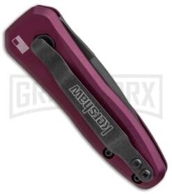Kershaw Launch 4 Purple Automatic Knife CA Legal - Black Plain -Deals Blade Master Store kershaw launch 4 purple 7500PURBLK BHQ 37821 er side large