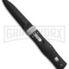 Mikov 241 Predator ABS Black Automatic Leverlock Knife - Black Dagger
