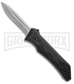 Schrade SCHOTF6 Spear Point OTF Spring Assisted Knife - Bead Blast Plain