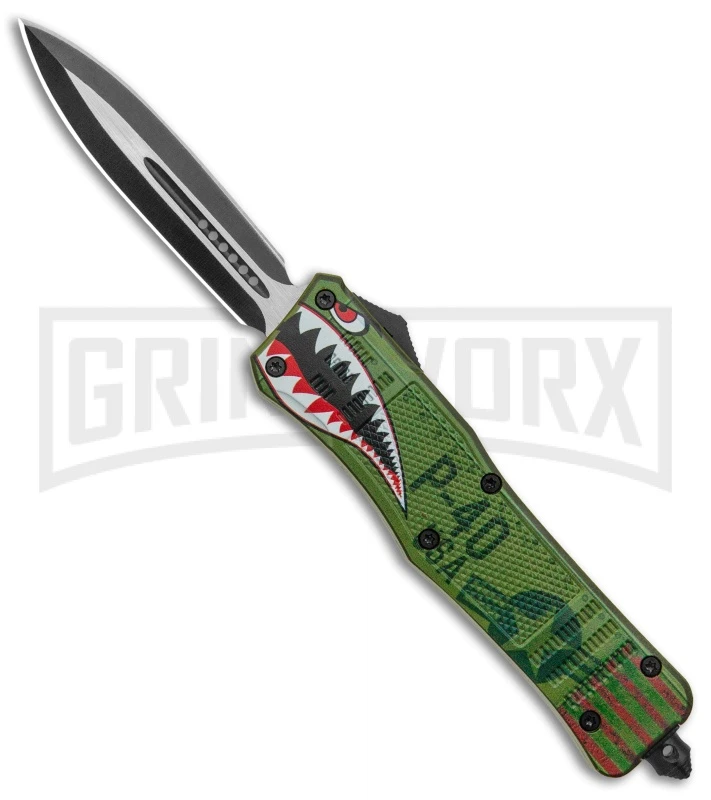 Deals Blade Master Store -Deals Blade Master Store Atomic Defender Large OTF Auto Green Warhawk TT Dagger GX 37732 jr large